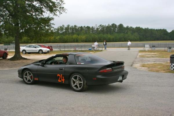 Leaving the pits at CMP